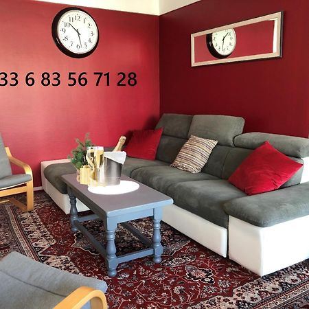 Bedinreims "Burgundy Bottle" 110M2 Exceptional, 4 Chambres Doubles, 2 Bain, Free Park & Wifi, Tout Equipe Экстерьер фото