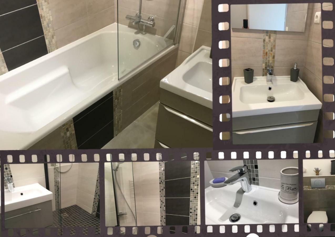 Bedinreims "Burgundy Bottle" 110M2 Exceptional, 4 Chambres Doubles, 2 Bain, Free Park & Wifi, Tout Equipe Экстерьер фото
